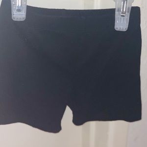 Gymnasts Leotard and shorts